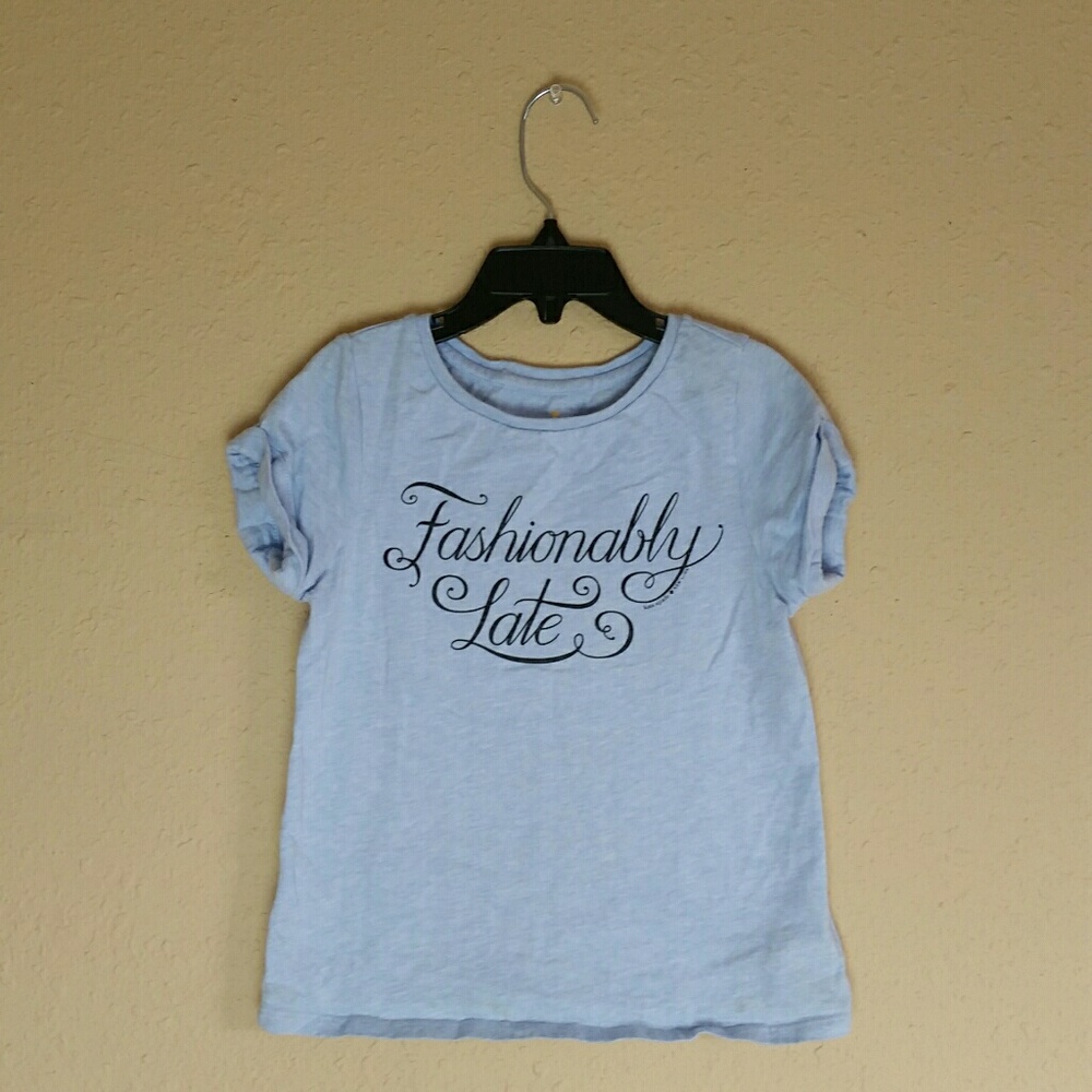 Kate Spade Girls Fashion Tshirt Size 7Y